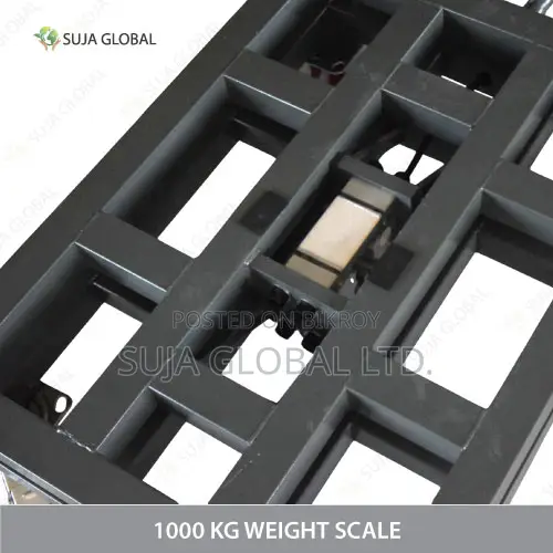 1000 Kg Heavy Duty Digital Platform Weight Scale With Moveable Wheel