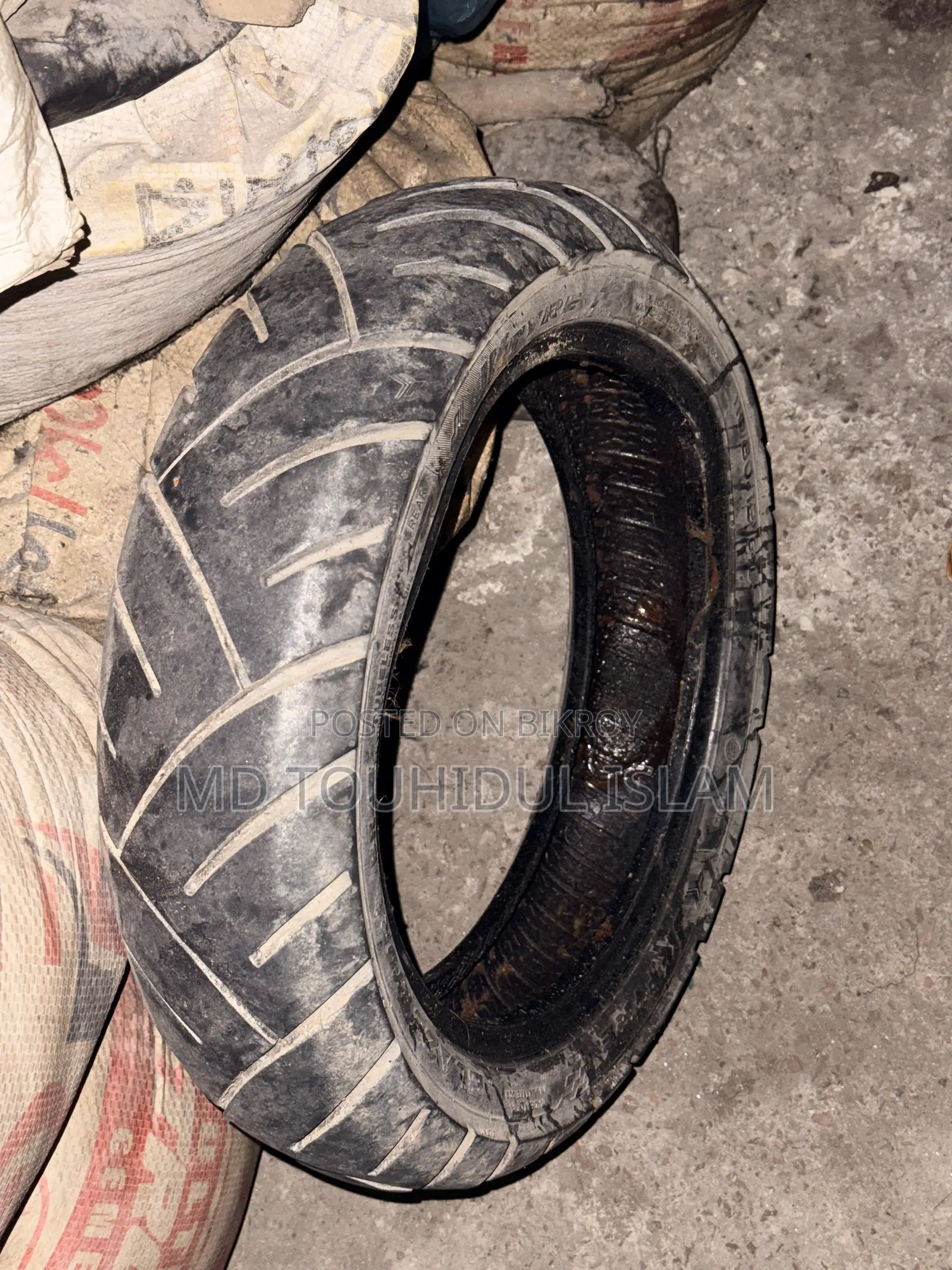 TVS Ntorq Rear Tyre 110/80-12
