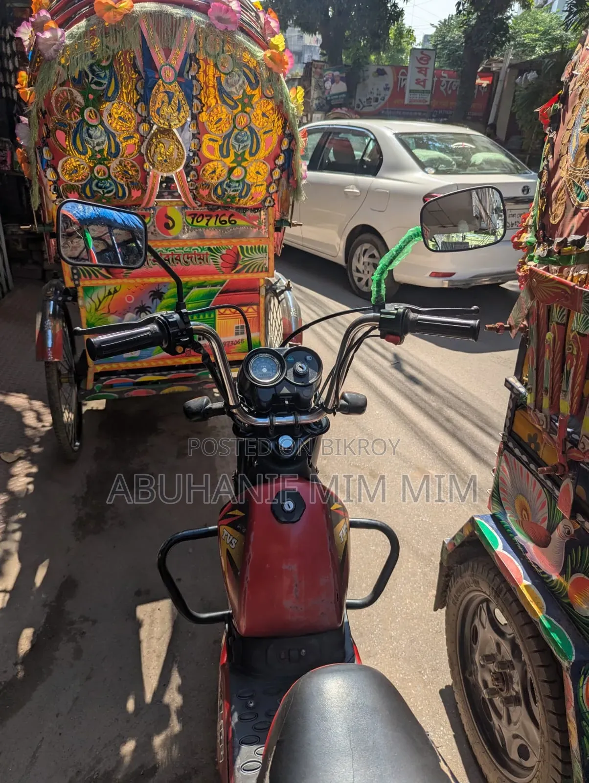 TVS XL 100 2020 Red