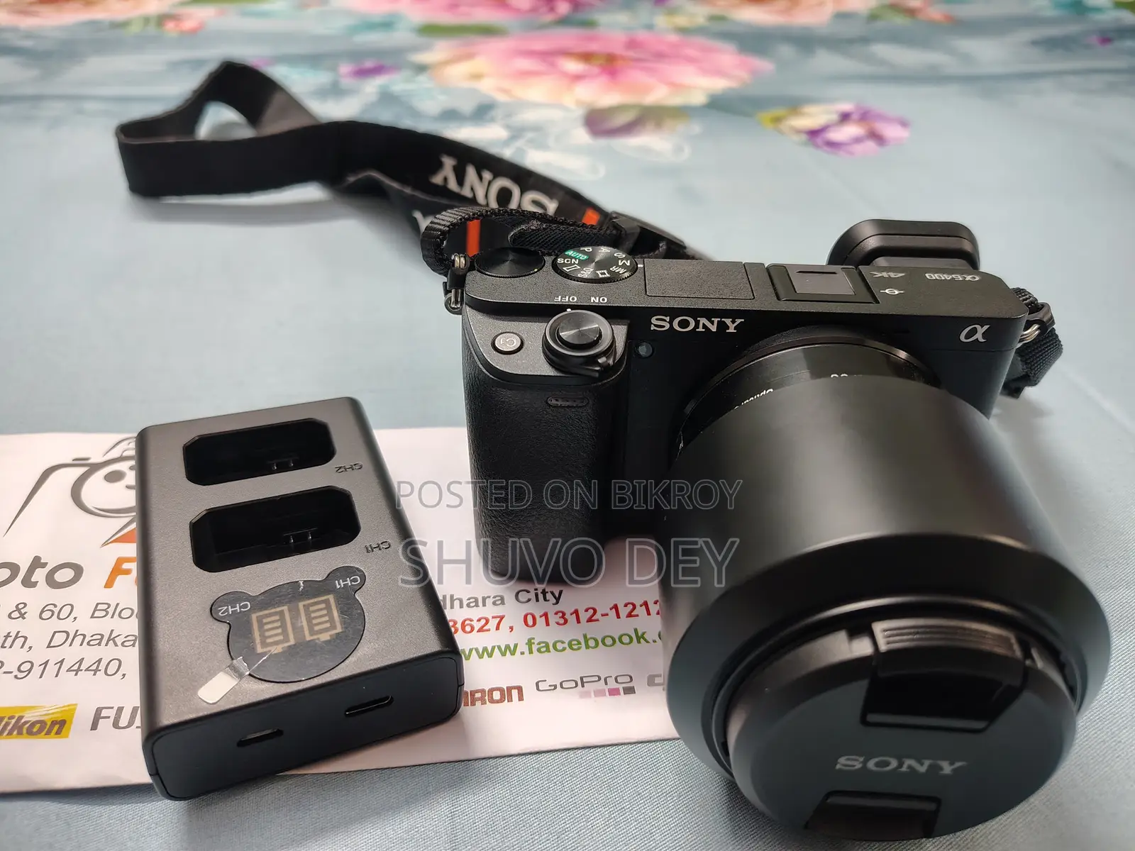 সনি এ৬৪০০ + সনি ই ৫০মিমি এফ/১.৮ ওএসএস