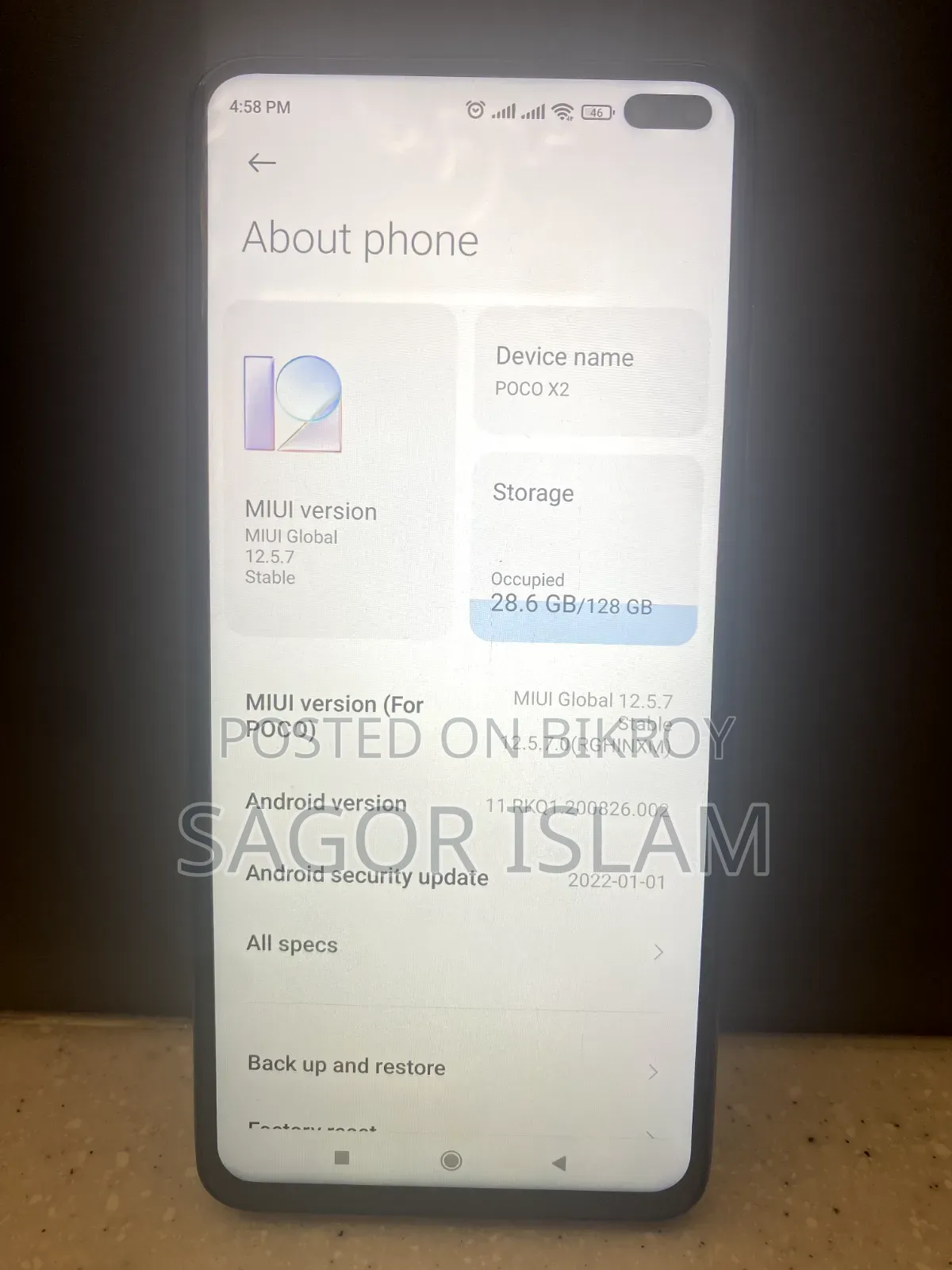 Xiaomi Pocophone X2 128 GB Purple