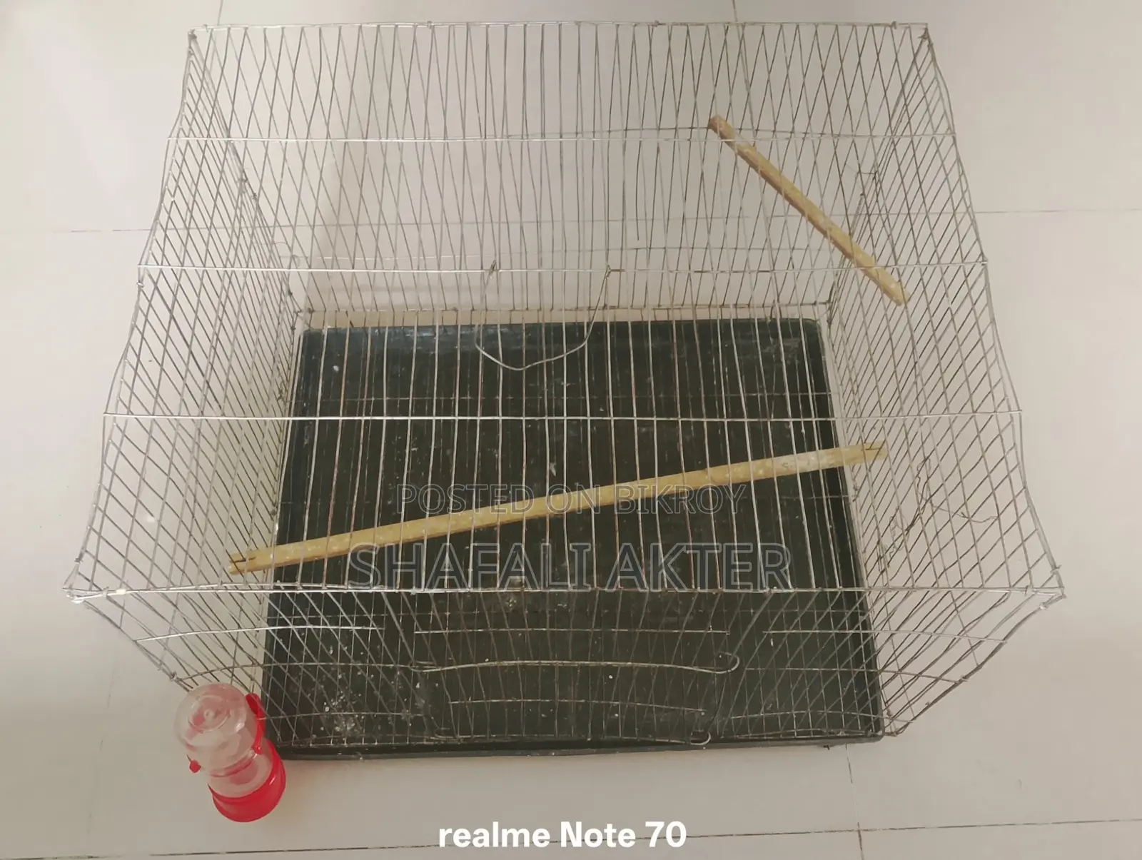 কমপ্লিট সেটআপসহ ব্যবহৃত খাঁচা বিক্রি করা হবে