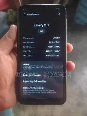 Samsung Galaxy M10 32 GB Blue