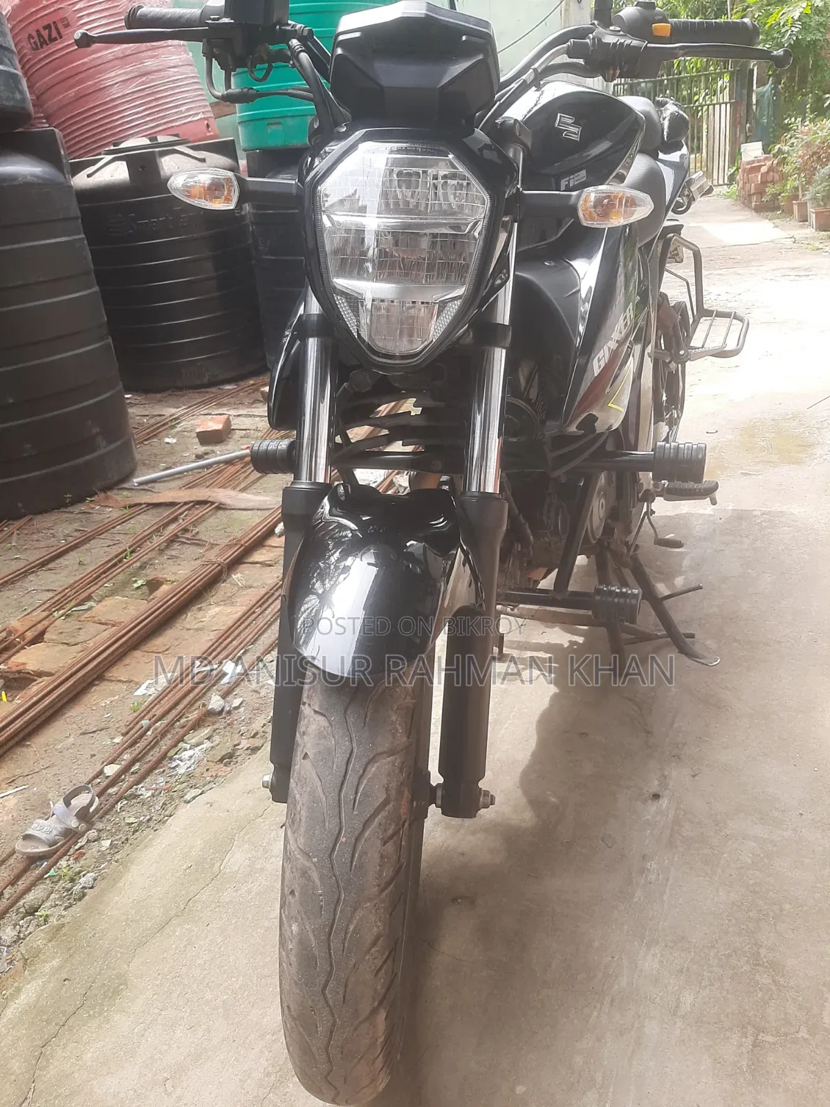 Suzuki Gixxer 2024 Black