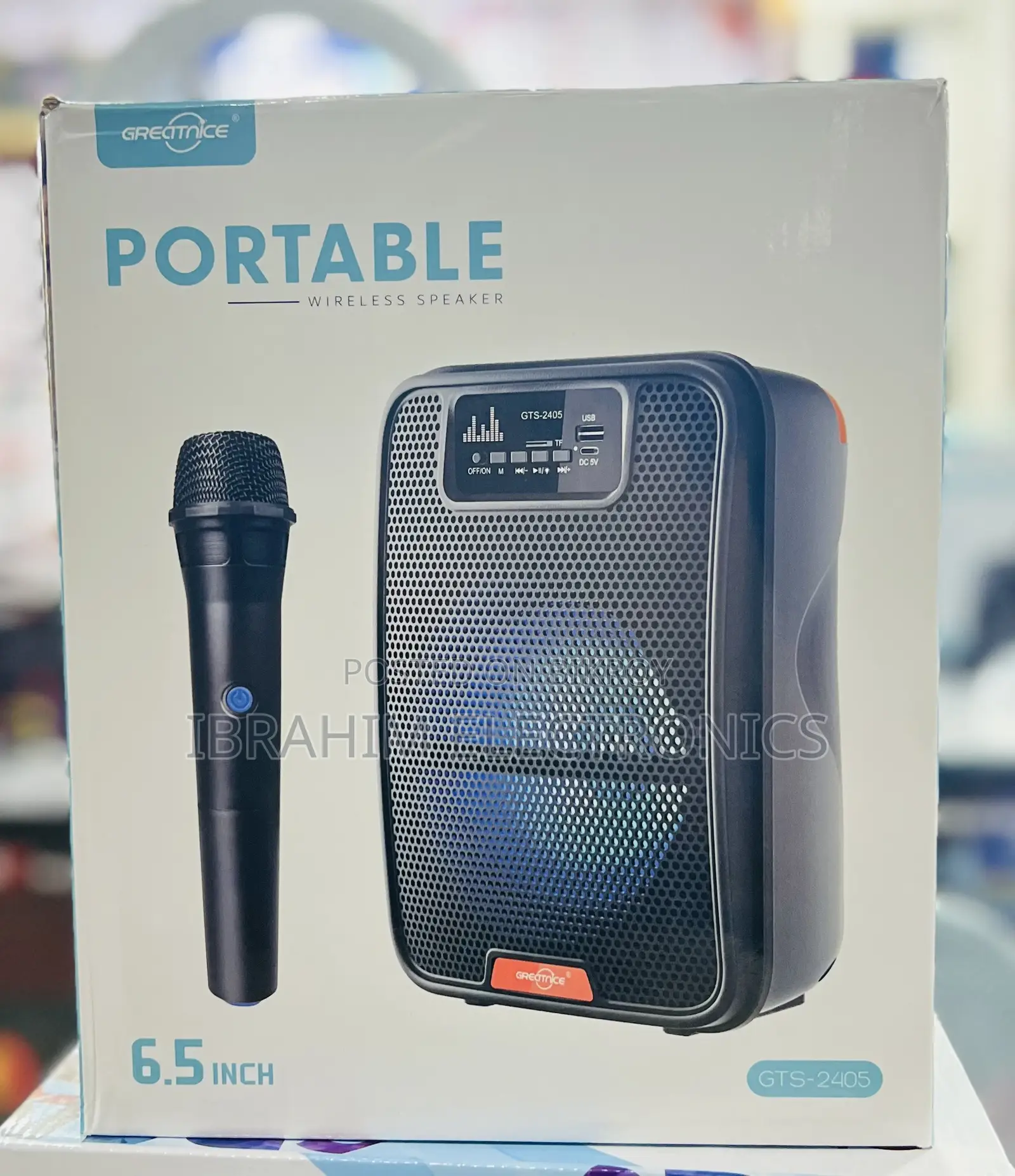 GTS-2405 Portable Wireless Bluetooth Speaker