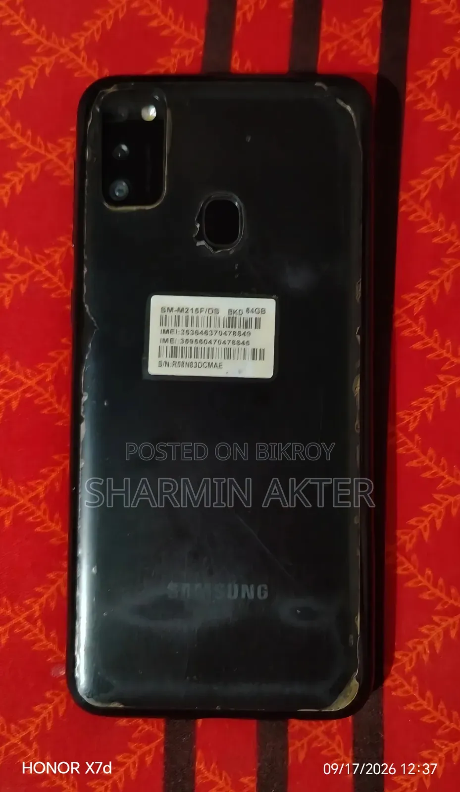 Samsung Galaxy M21 64 GB Black