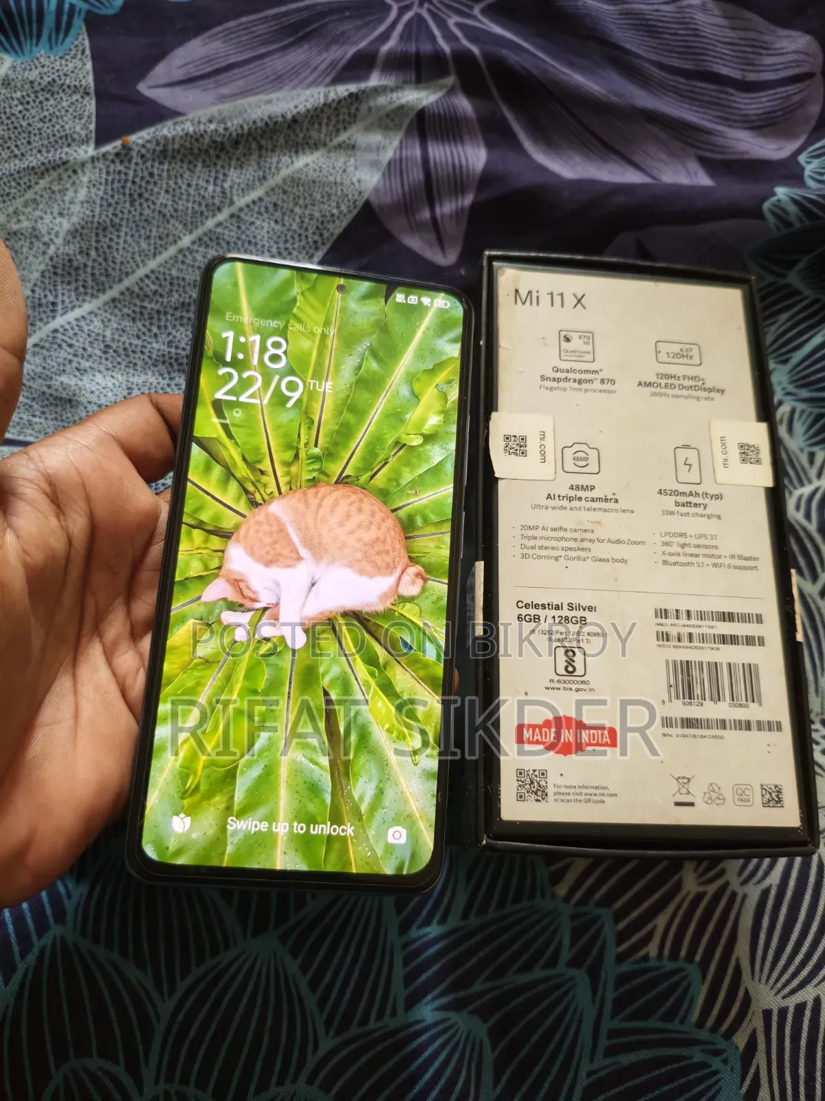Xiaomi Poco F3 128 GB White
