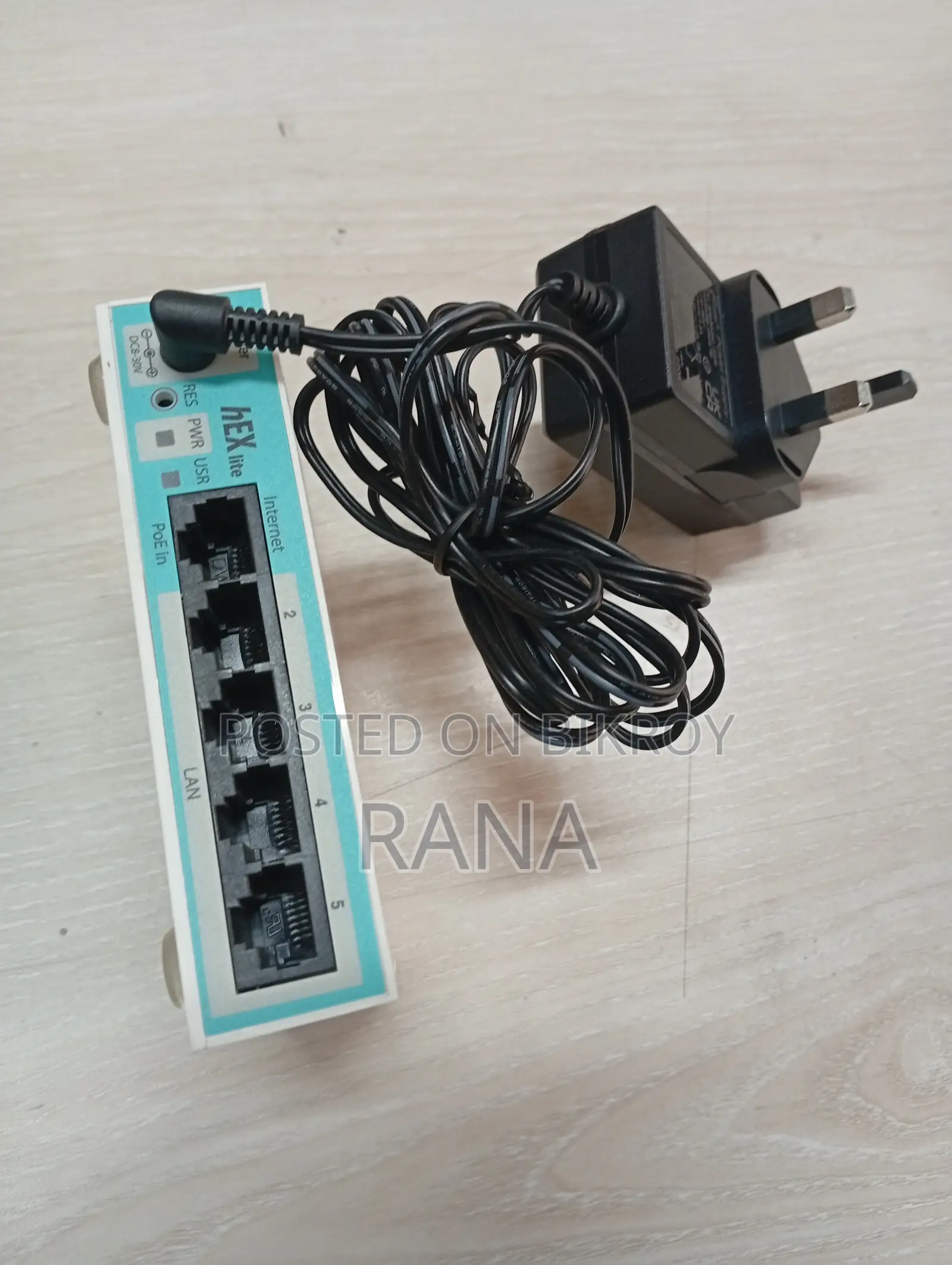 Mikrotik Hex Lite RB750R2 Plastic Body Router