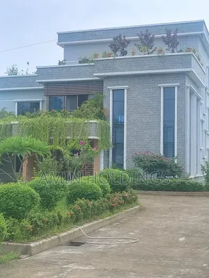 Bungalow house with boundary wall on 16 bigha land for sale in Shariatpur Naodoba
