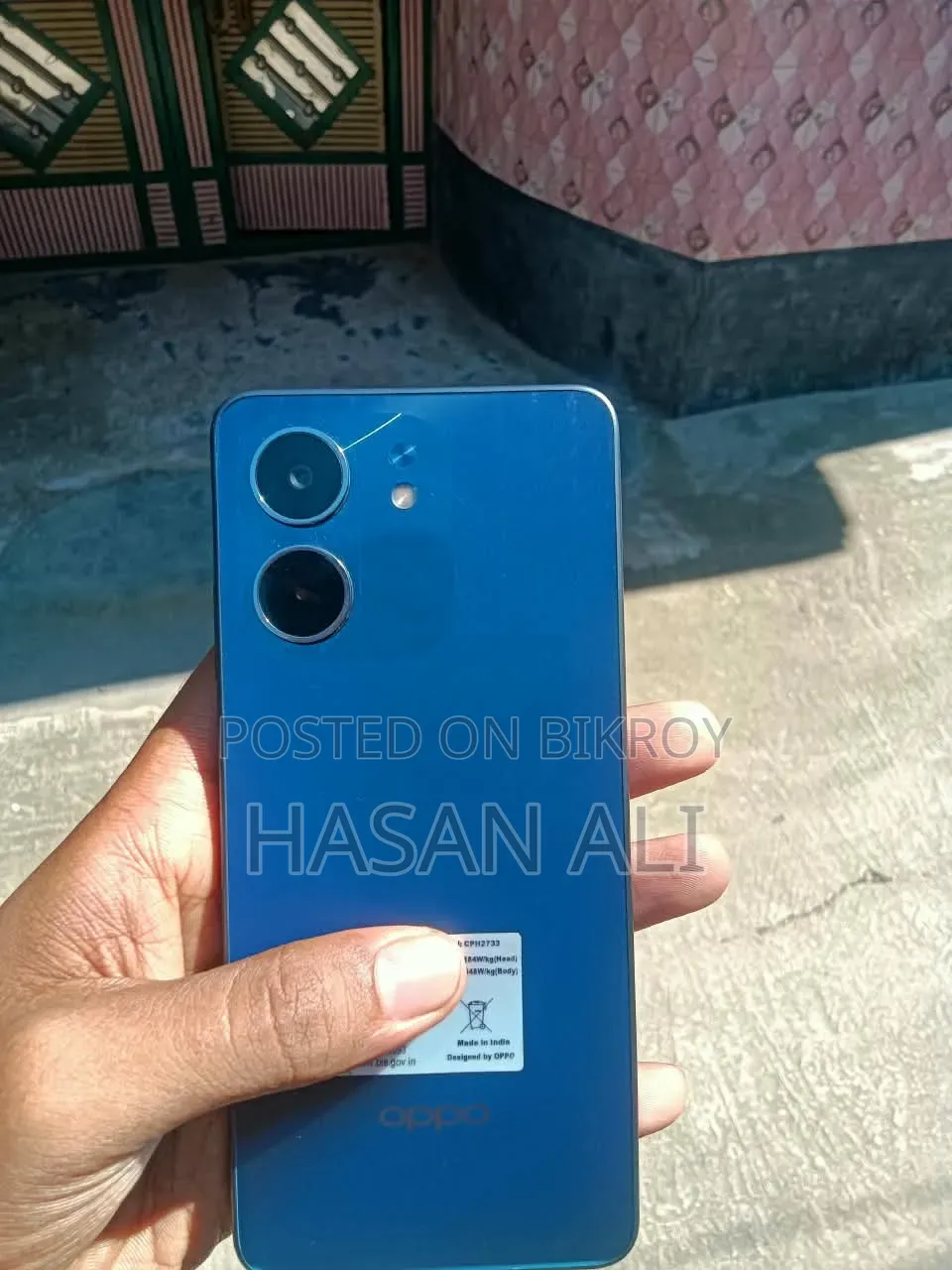 New Oppo A5X 5G 128 GB Blue