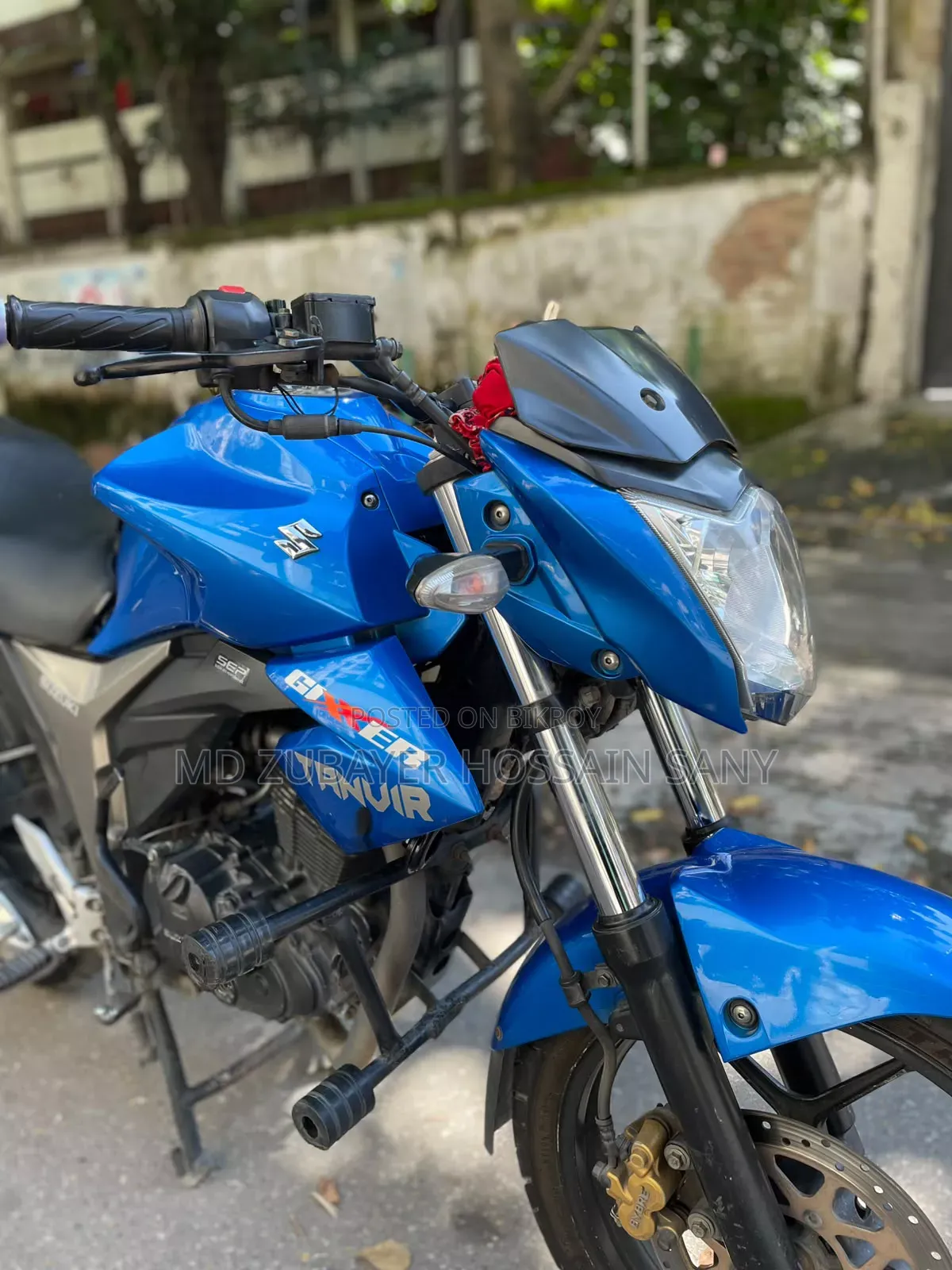 Suzuki Gixxer 2022 Blue