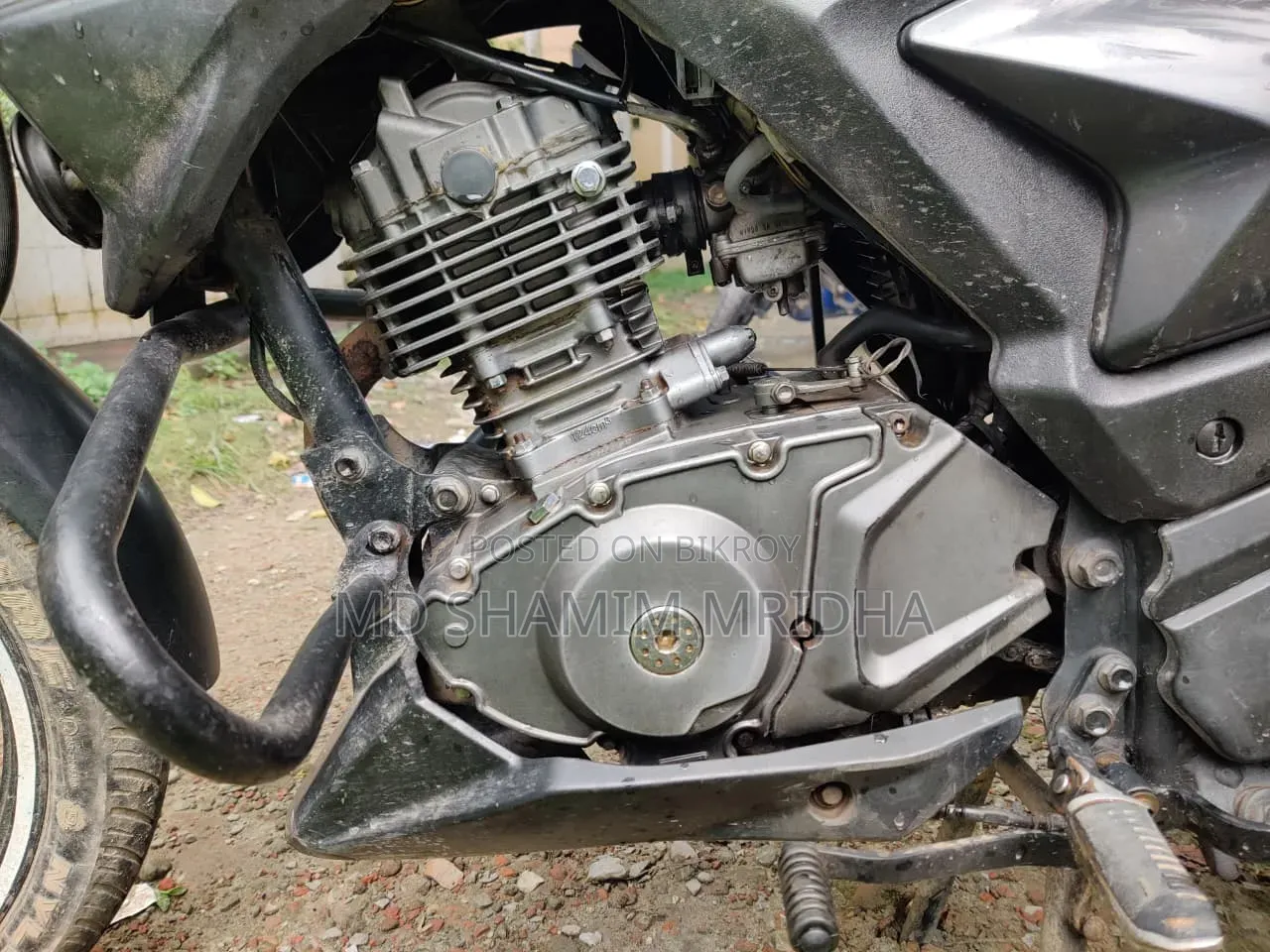 2017 Black Motorcycle