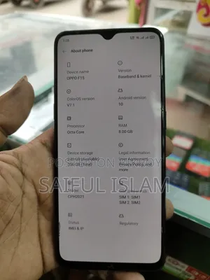 Oppo F15 256 GB Blue
