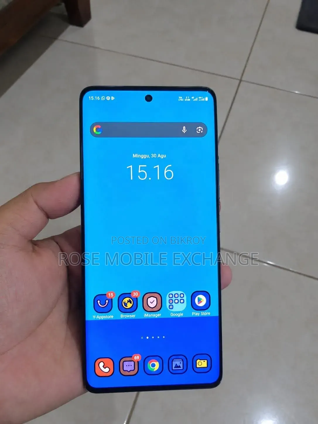 Vivo 128 GB Blue