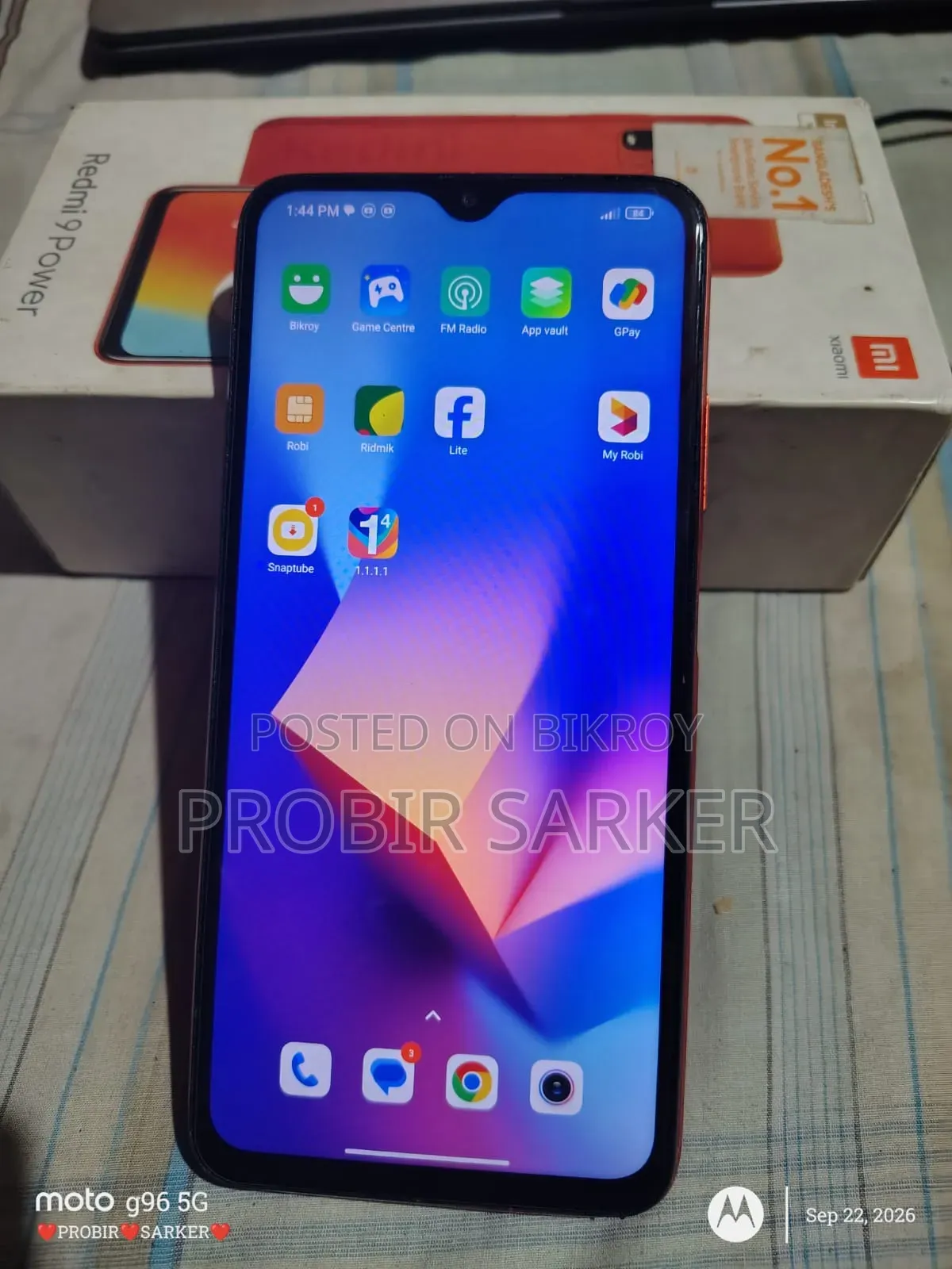 Xiaomi Redmi 9 Power 128 GB Red