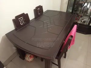 মালয়েশিয়ান কাঠের টেবিল ও চেয়ার সেট