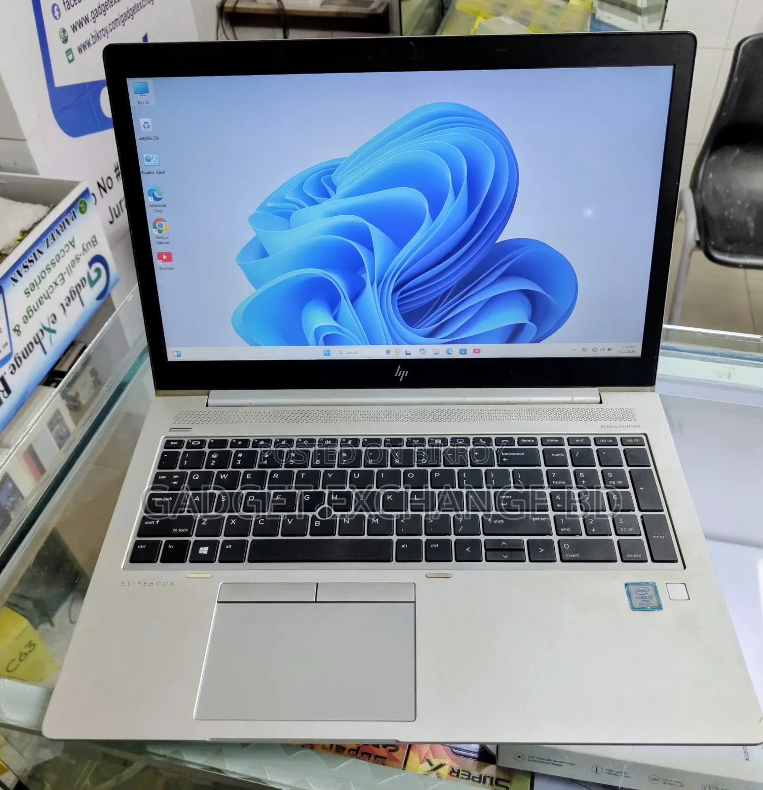 Laptop HP EliteBook 850 G6 16GB Intel Core i5 SSD 256GB