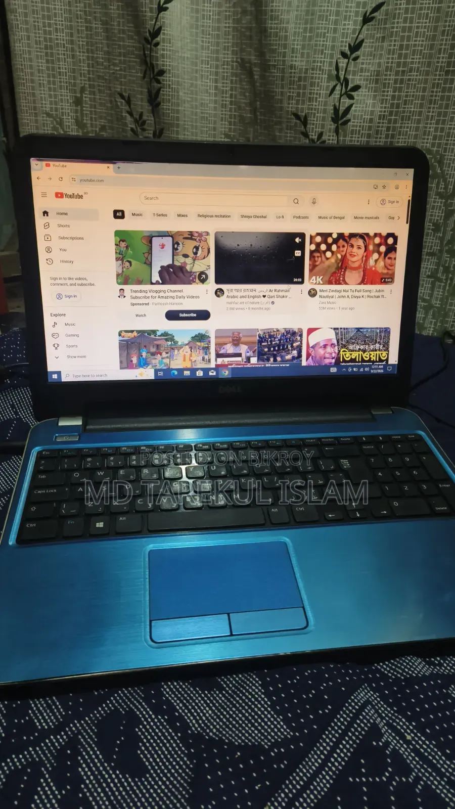 Laptop Dell 4GB Intel Core i7 SSD 128GB