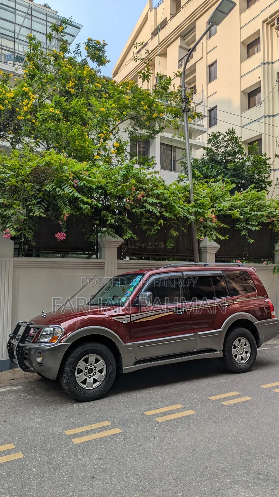 Mitsubishi Pajero 2004 Maroon