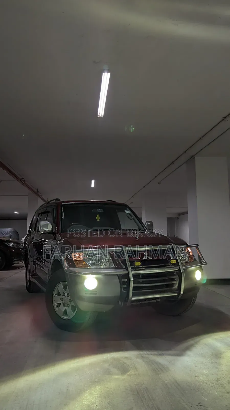 Mitsubishi Pajero 2004 Maroon