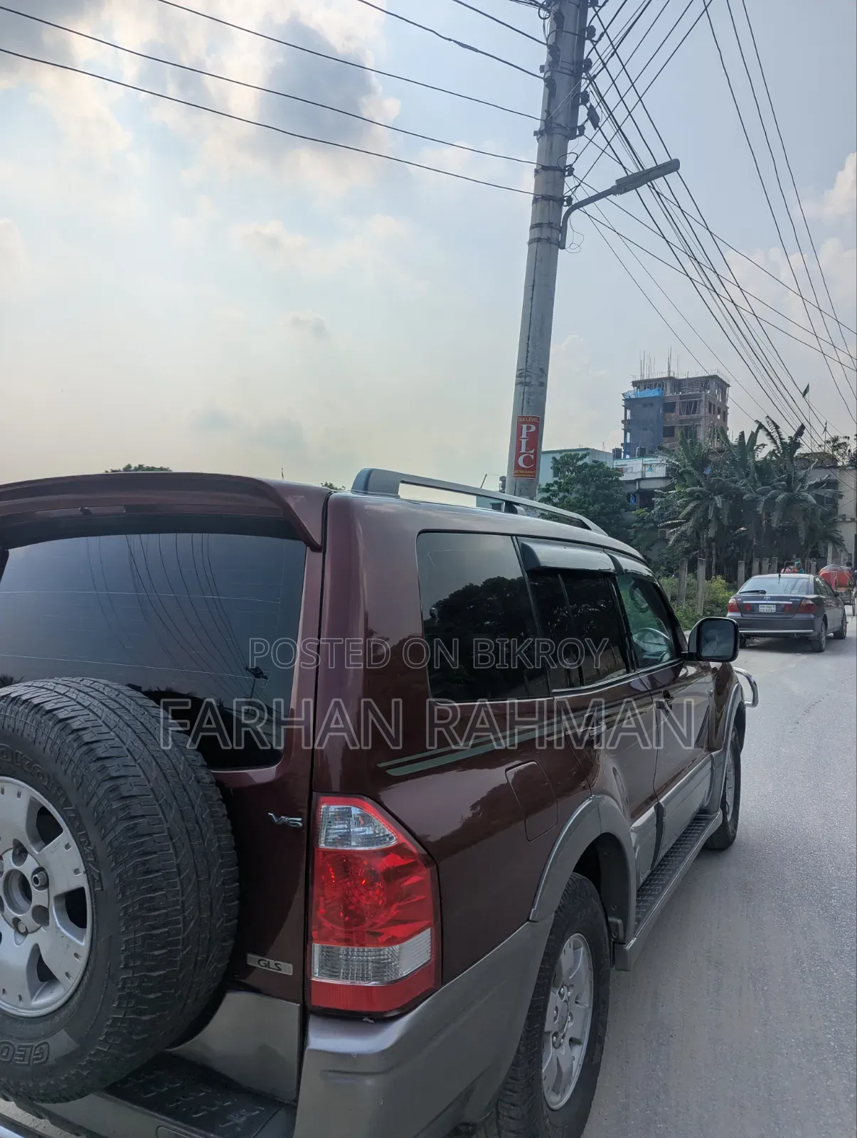 Mitsubishi Pajero 2004 Maroon