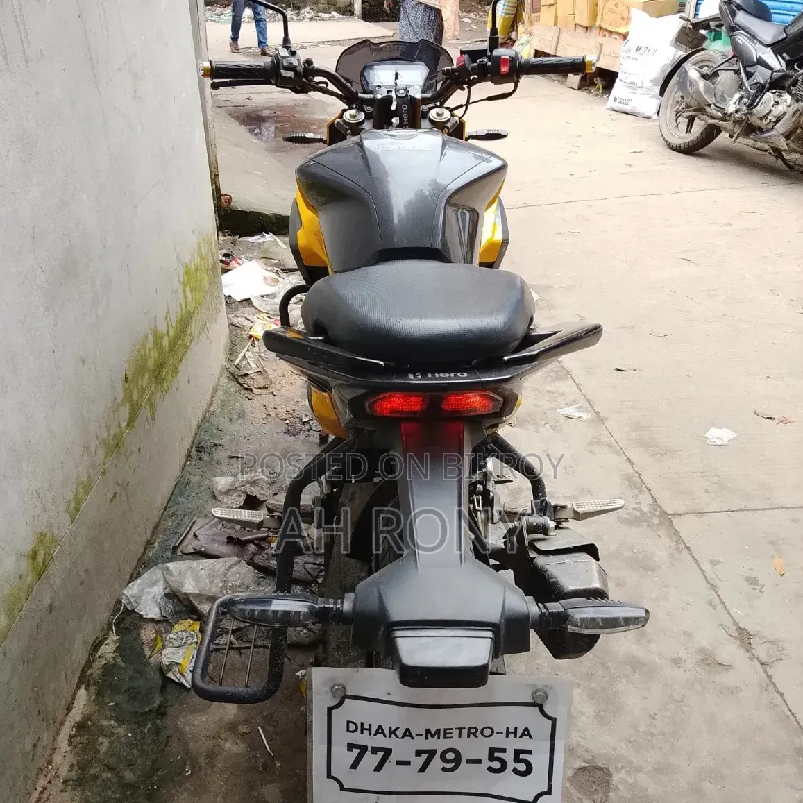 Hero Xtreme 125R 2025 Yellow