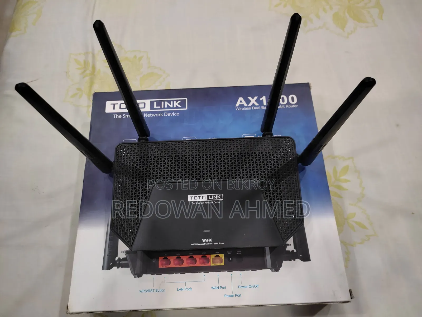 Totolink AX1500 Wifi 6 Router