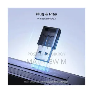 UGREEN CM748 (45134) USB Bluetooth 5.4 Black Adapter