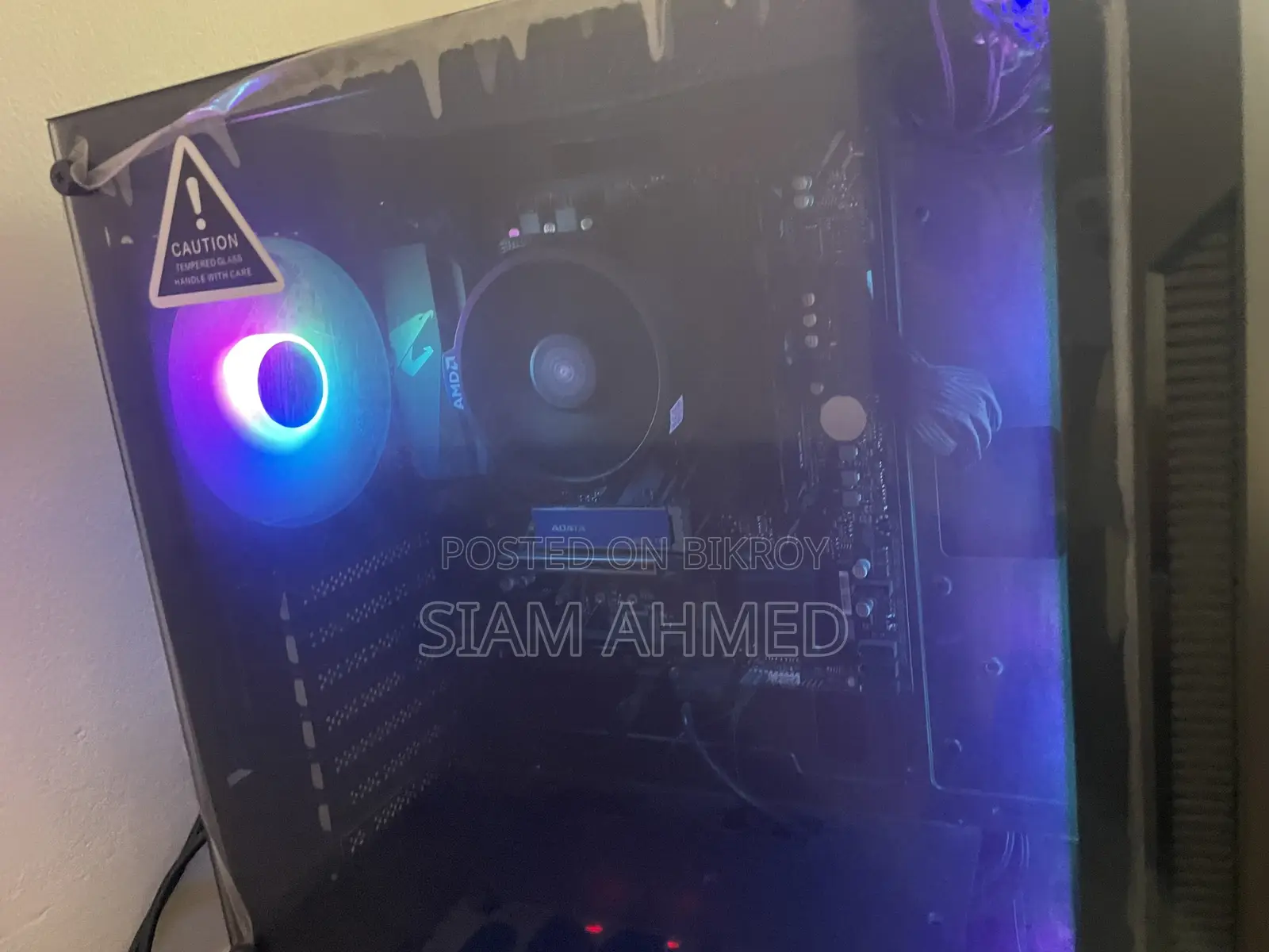 Desktop Computer Gigabyte 8GB AMD Ryzen 7 SSD 512GB
