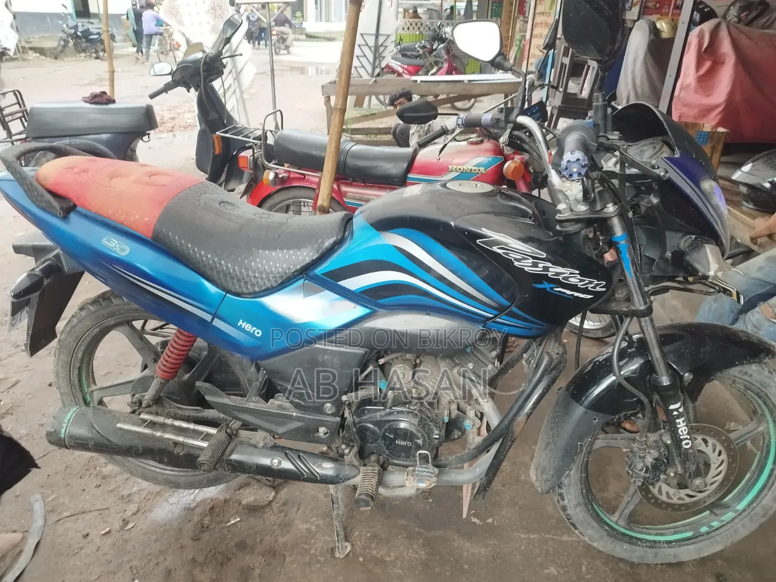 হিরো প্যাশন এক্সপ্রো ২০১৯ নীল