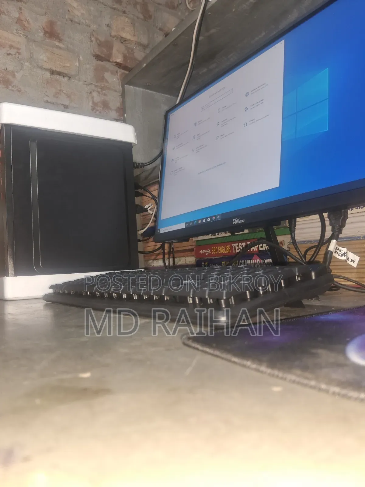 New Desktop Computer MSI model 4GB Intel Core i3 SSD 128GB
