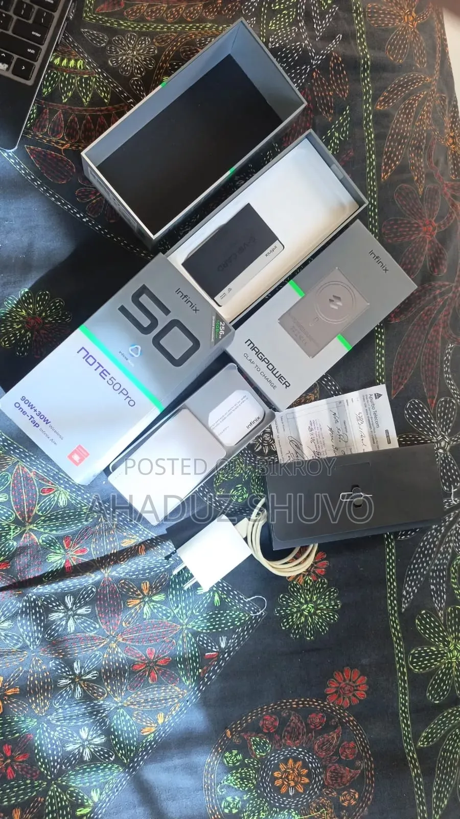 ইনফিনিক্স নোট ৫০ প্রো ২৫৬ জিবি