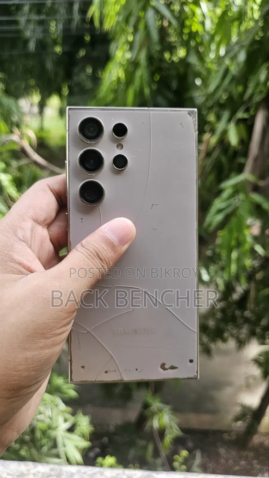 স্যামসাং গ্যালাক্সি এস২৪ আল্ট্রা ২৫৬ জিবি গ্রাফাইট
