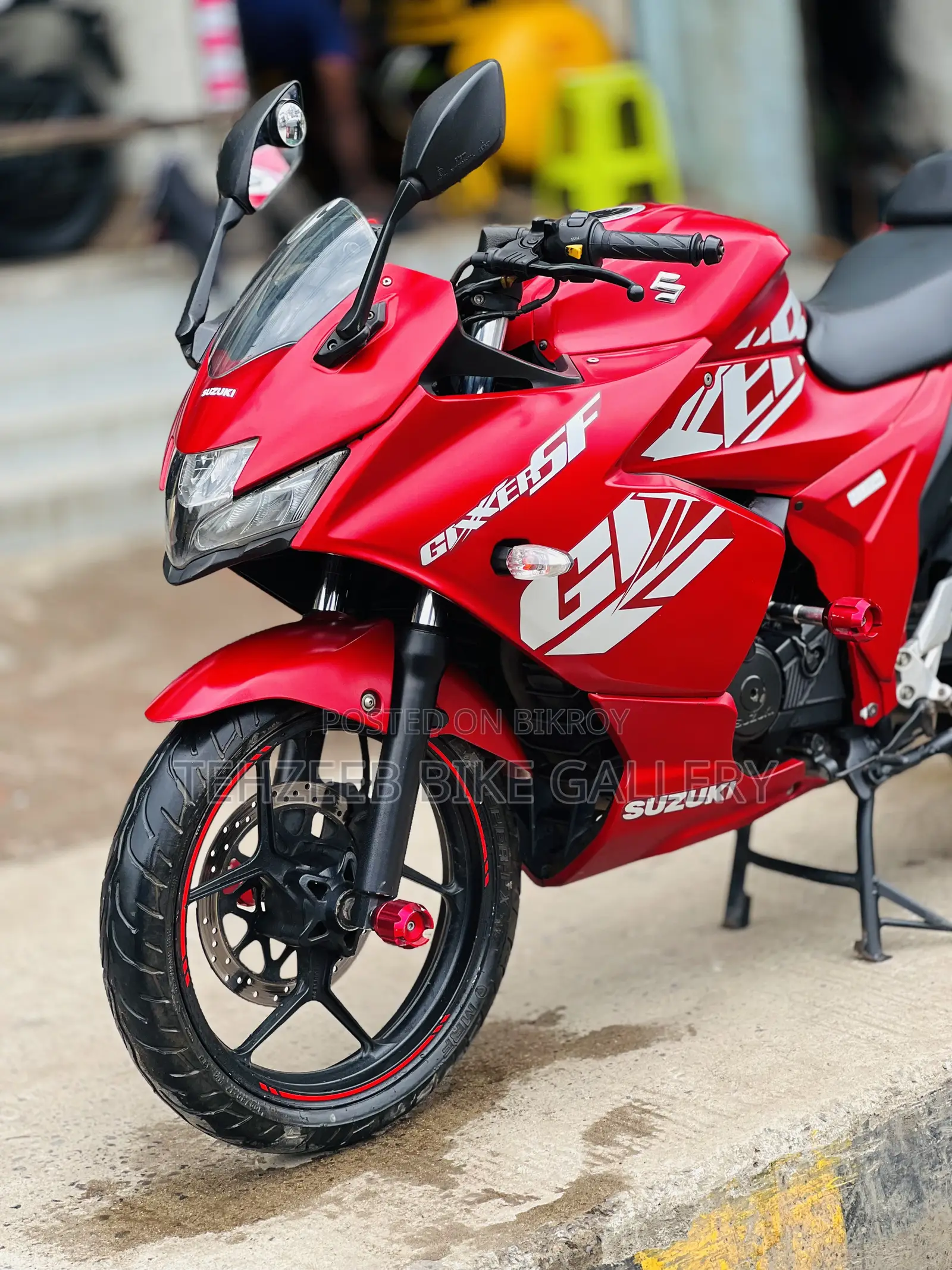 Suzuki Gixxer SF 2022 Red
