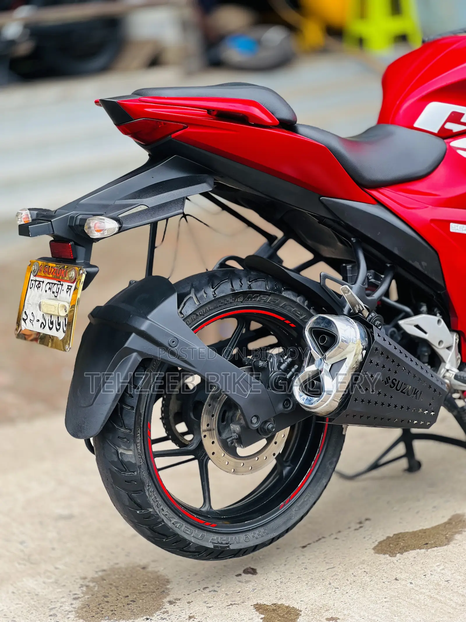 Suzuki Gixxer SF 2022 Red