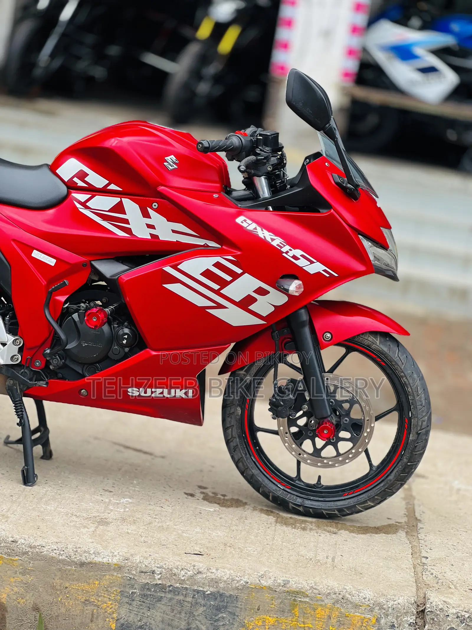 Suzuki Gixxer SF 2022 Red