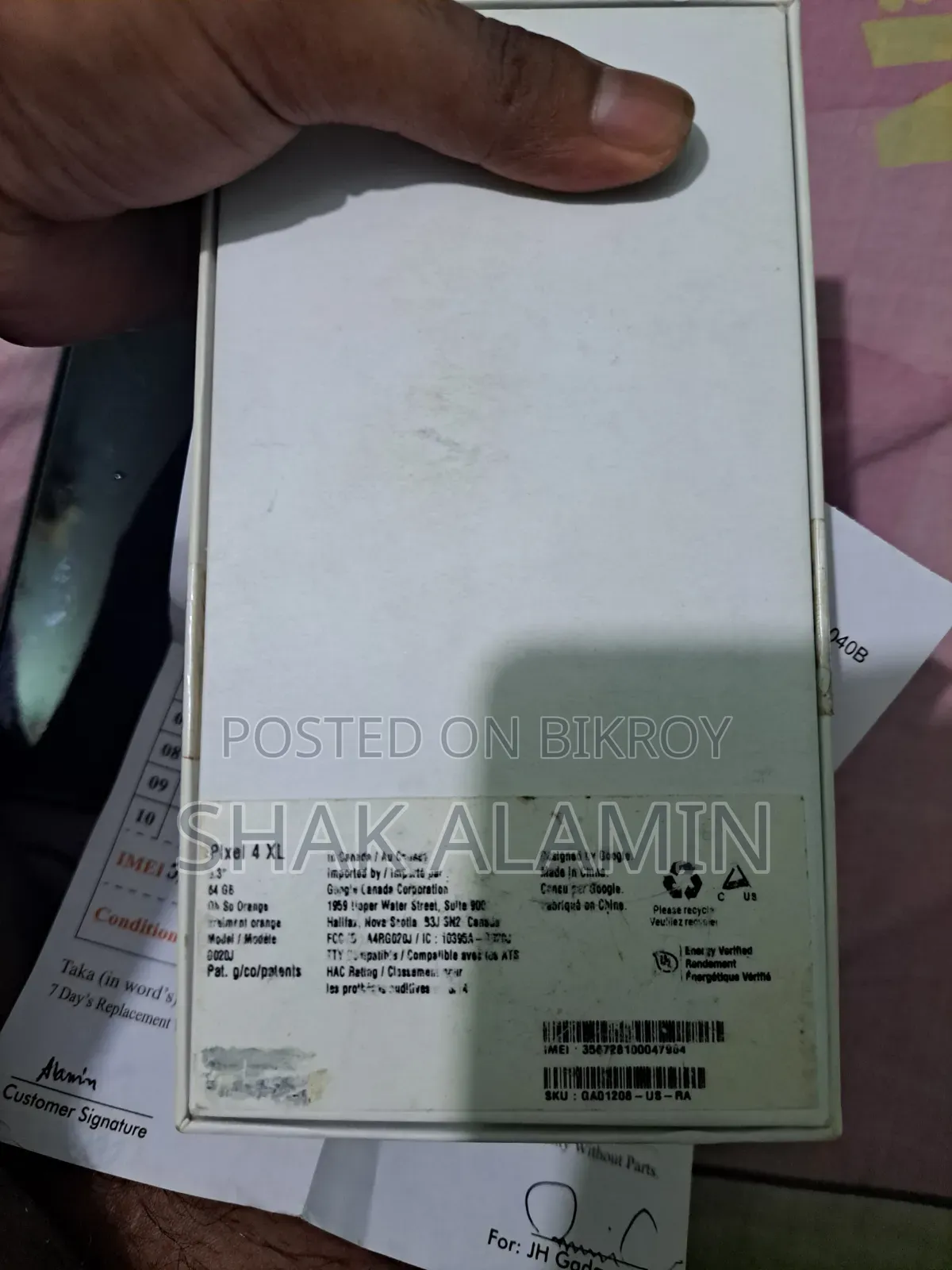 Google Pixel 4 XL 64 GB Orange