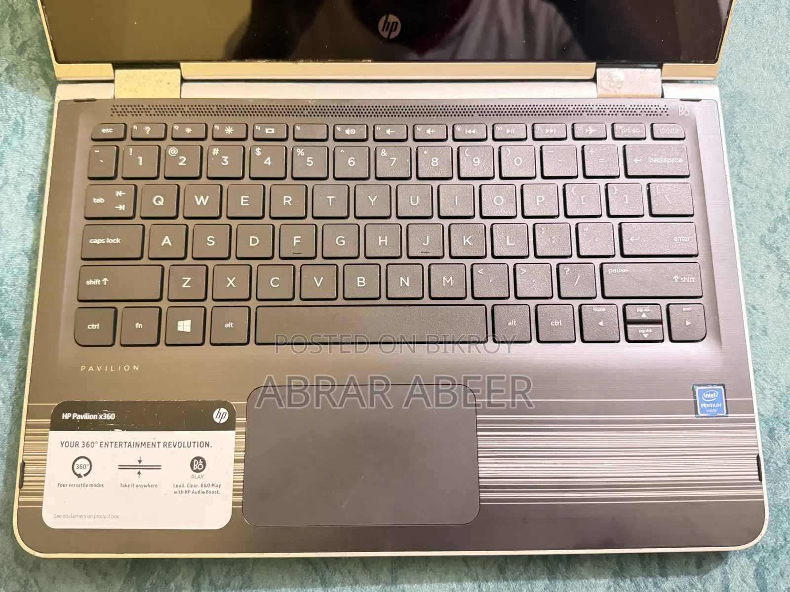 Laptop HP Pavilion x360 11 4GB Intel Pentium SSD 256GB