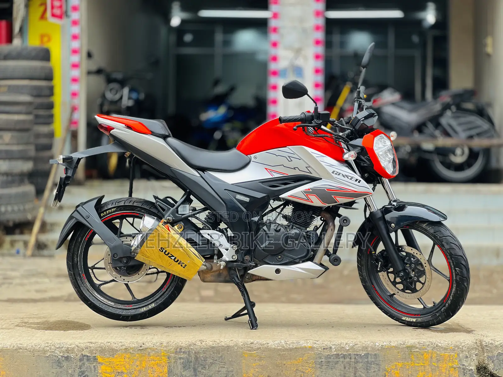 Suzuki Gixxer 2024 Orange