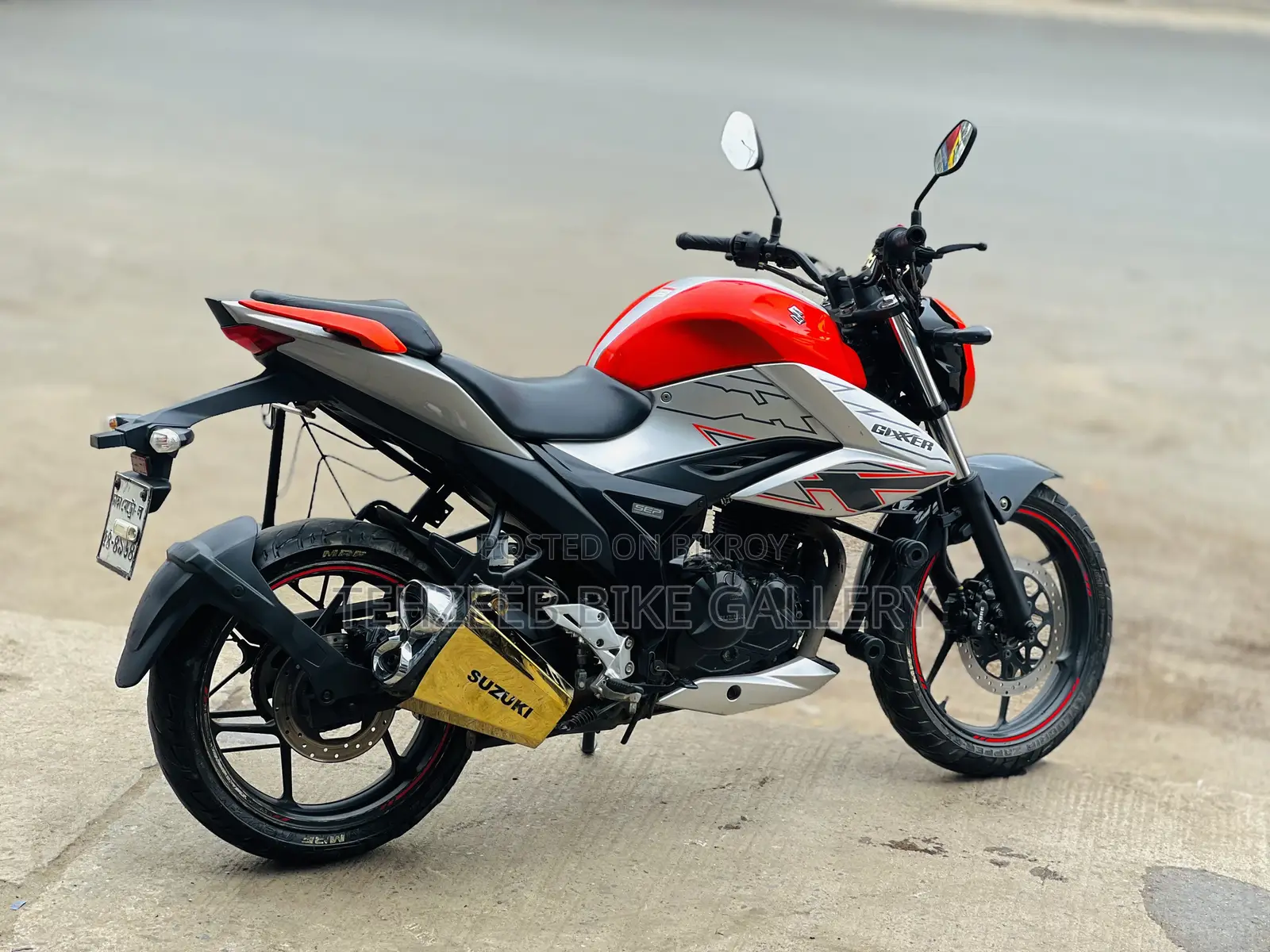 Suzuki Gixxer 2024 Orange