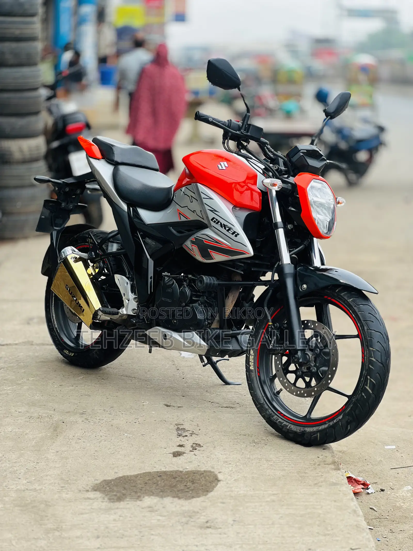 Suzuki Gixxer 2024 Orange