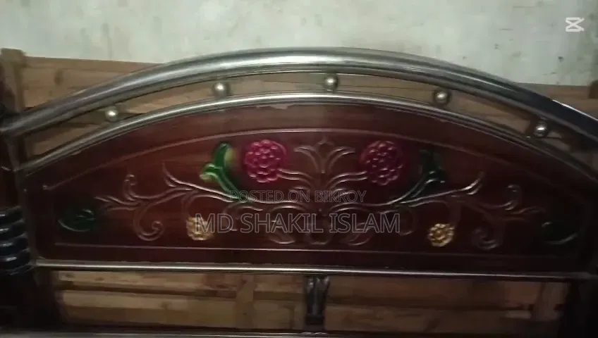 A used bed will be sold