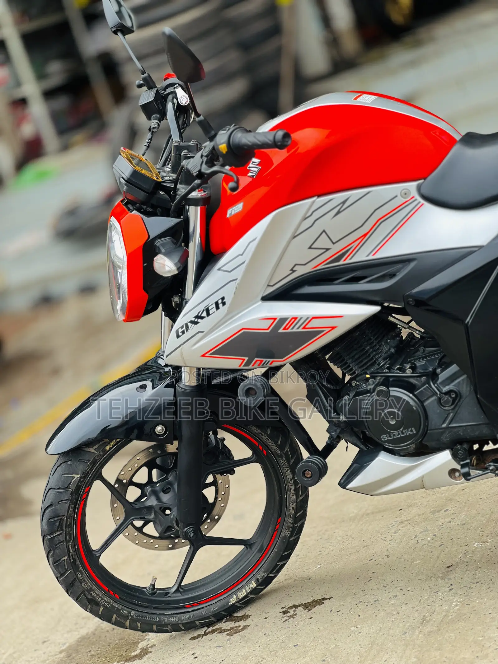 Suzuki Gixxer 2024 Orange