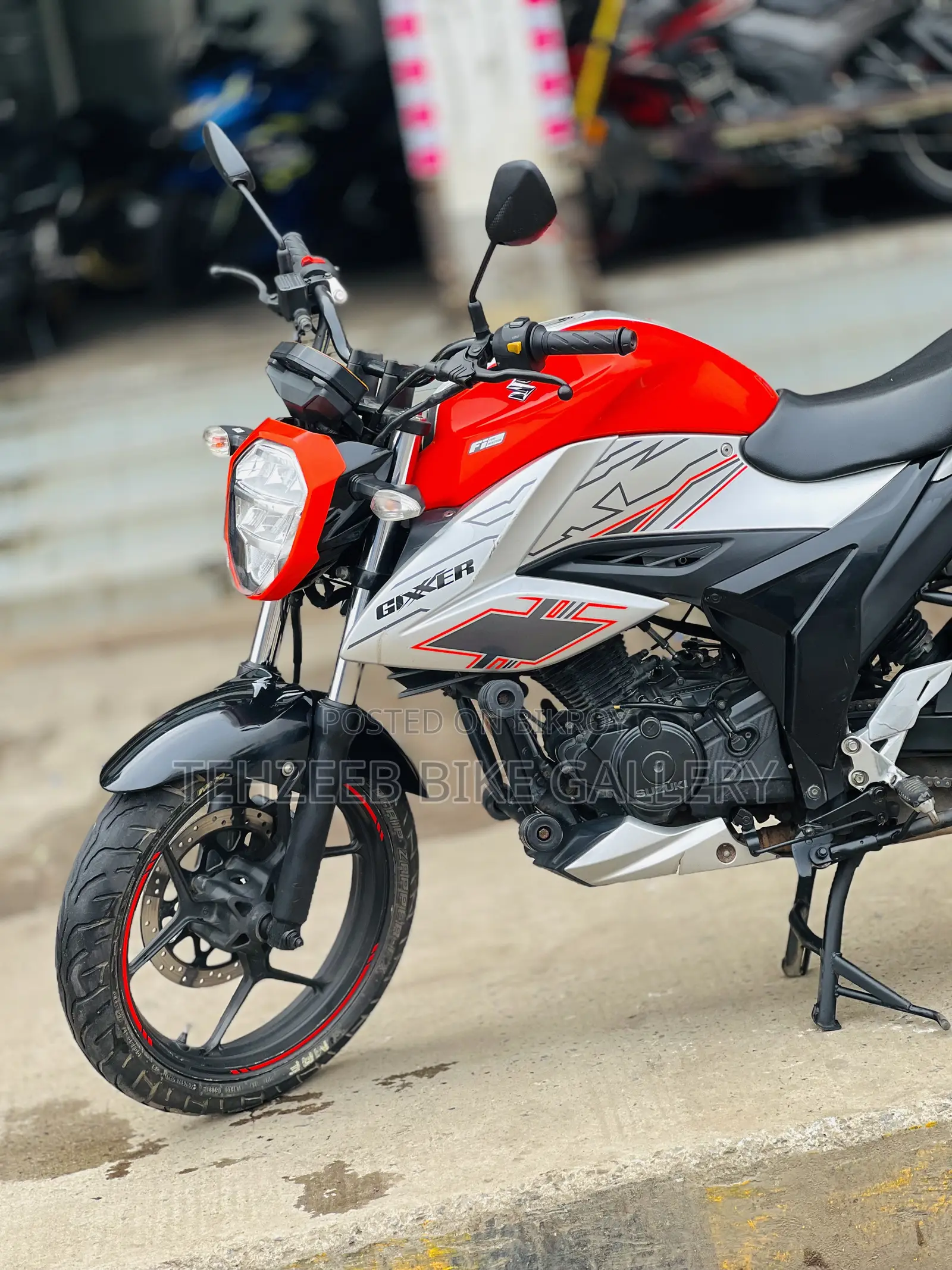 Suzuki Gixxer 2024 Orange