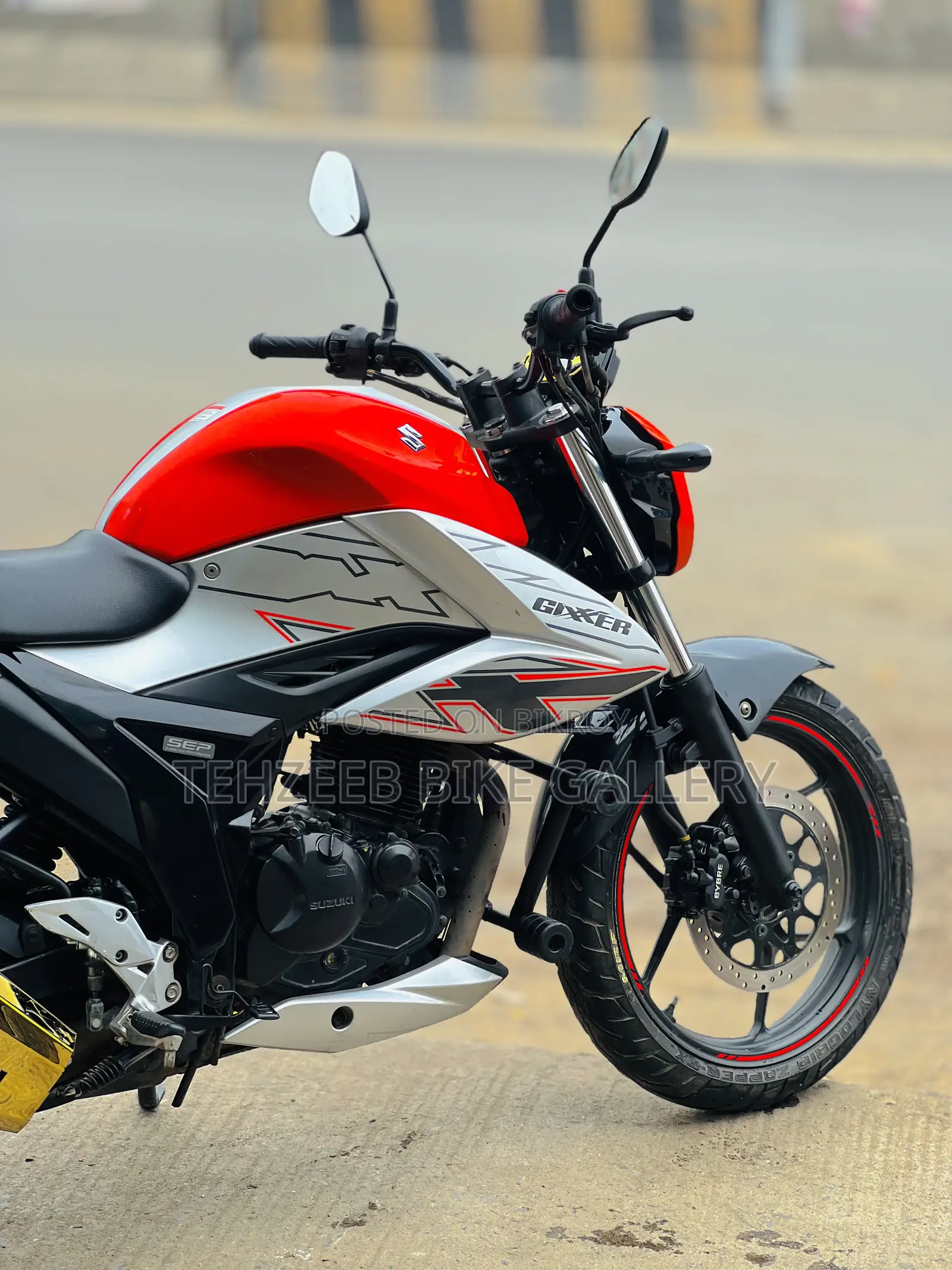 Suzuki Gixxer 2024 Orange