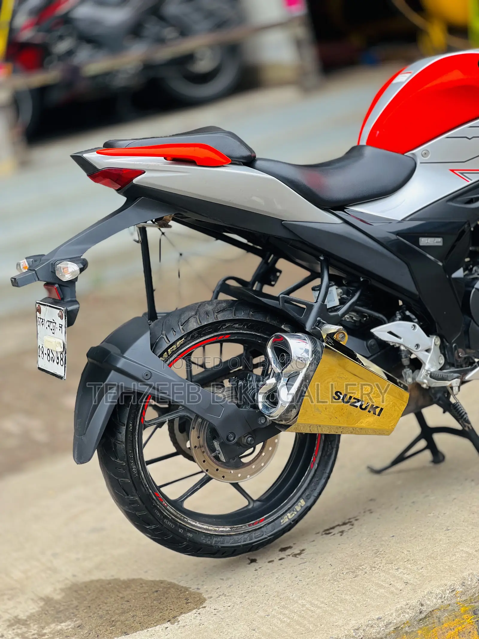 Suzuki Gixxer 2024 Orange