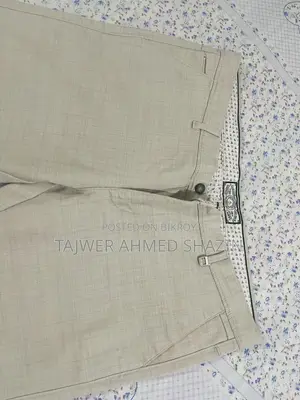 Men's Beige Casual Pants – Good Condition