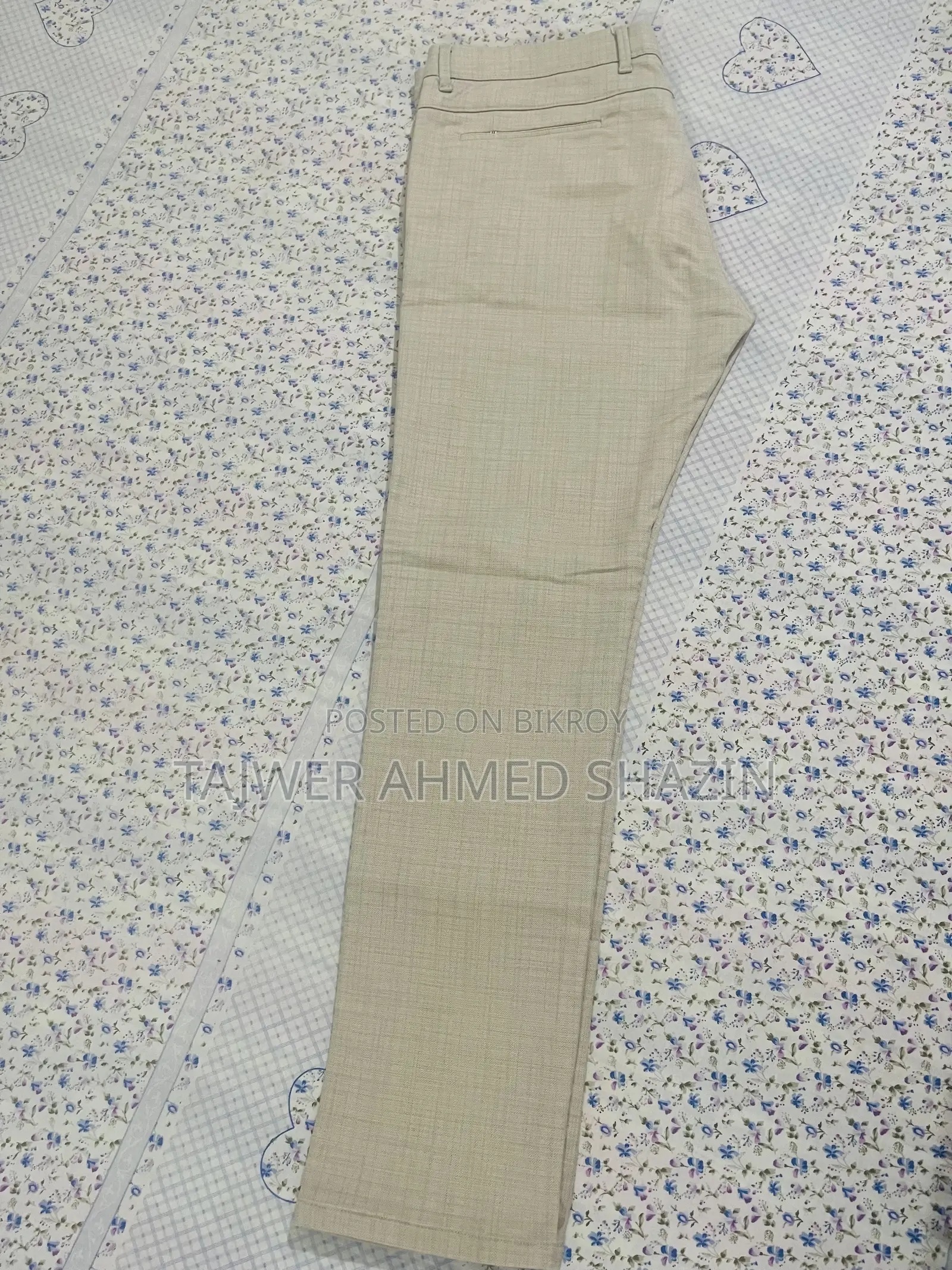 Men's Beige Casual Pants – Good Condition