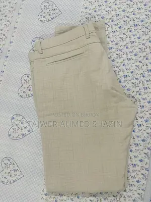 Men's Beige Casual Pants – Good Condition