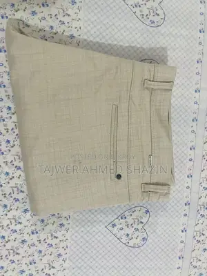 Men's Beige Casual Pants – Good Condition